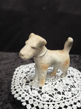 51.20

Vintage 1940's Wire FOX  Terrier Dog Figurine, Made in Occupied Japan